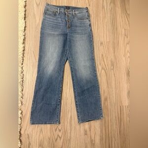 J. Crew Wide-leg full-length jean in all-day stretch